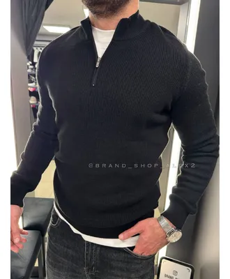 Чорний джемпер