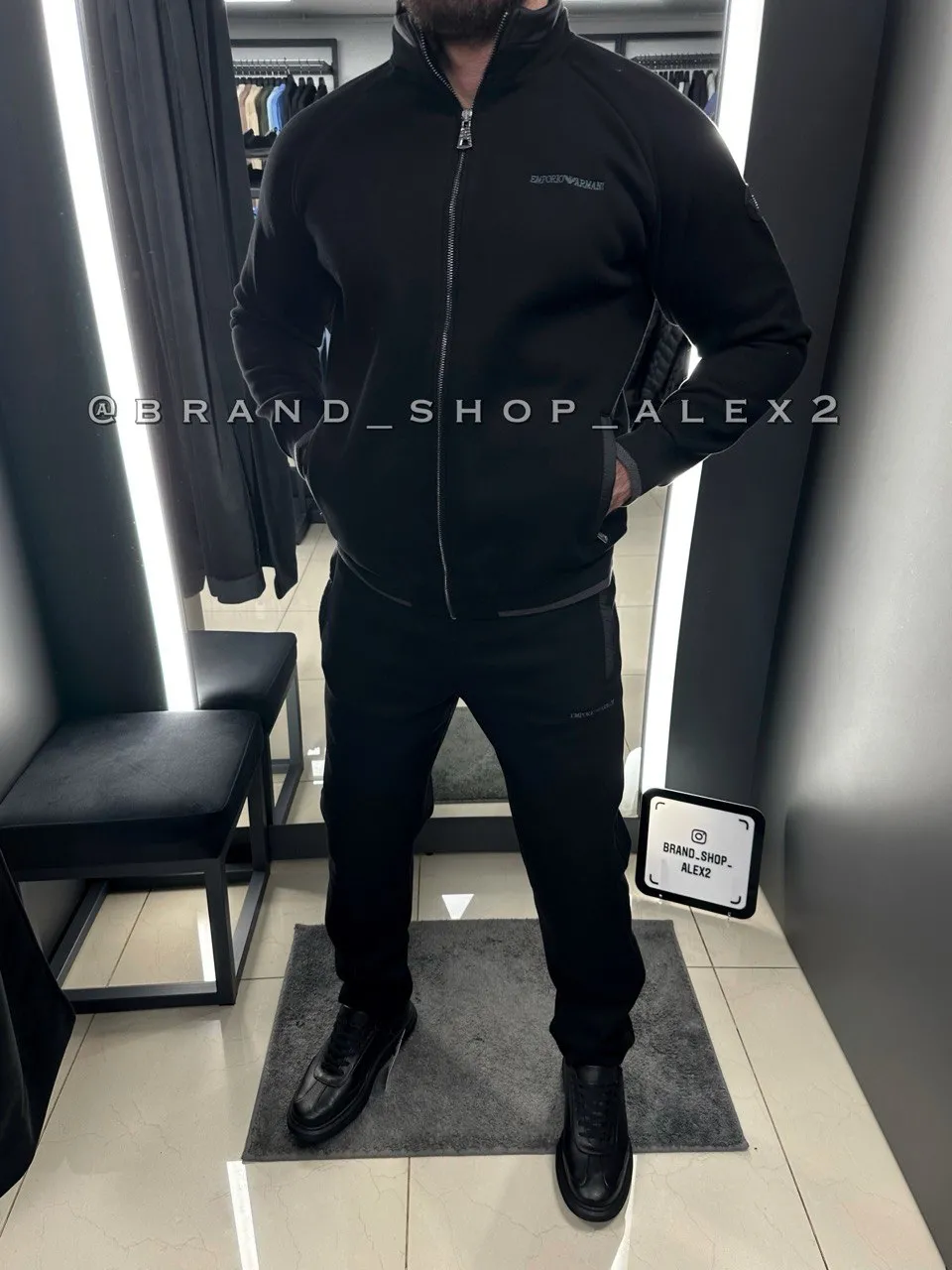 Флісовий костюм Armani 