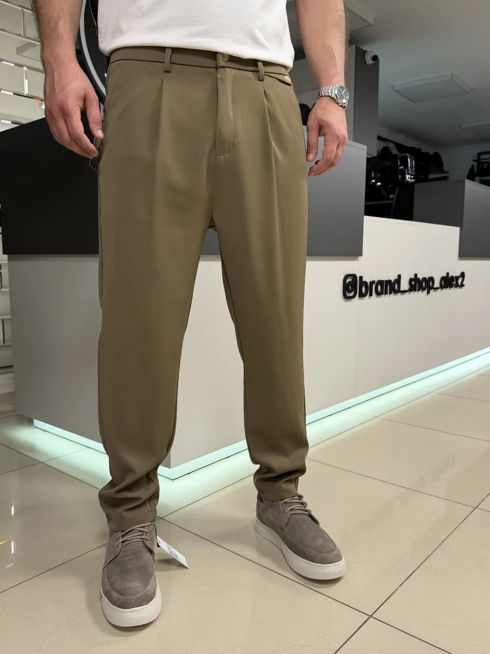 Літні руді штани casual 