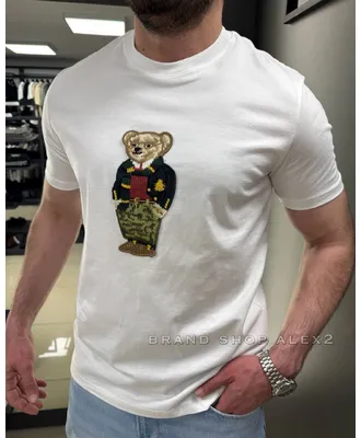 Біла футболка Polo