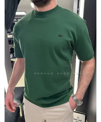 Зелена футболка Lacoste