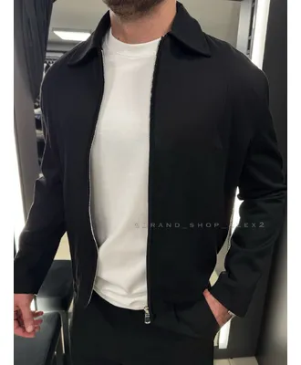 Чорна куртка casual