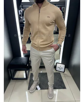 Руда кофта Lacoste