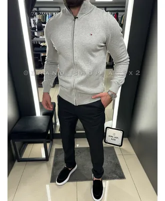 Світло-сіра кофта Tommy Hilfiger