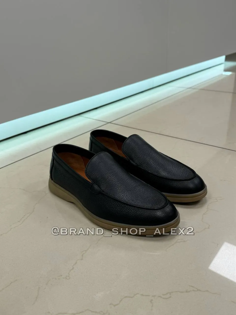Чорні лофери чоловічі 