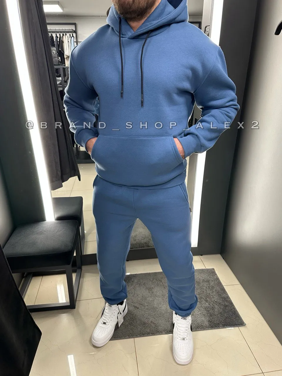 Костюм зимовий Ray Блакитний Коттон 99787 XL(р) 