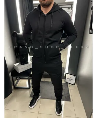 Чорний костюм з капюшоном Tom Ford
