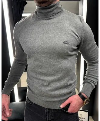 Сірий гольф Lacoste
